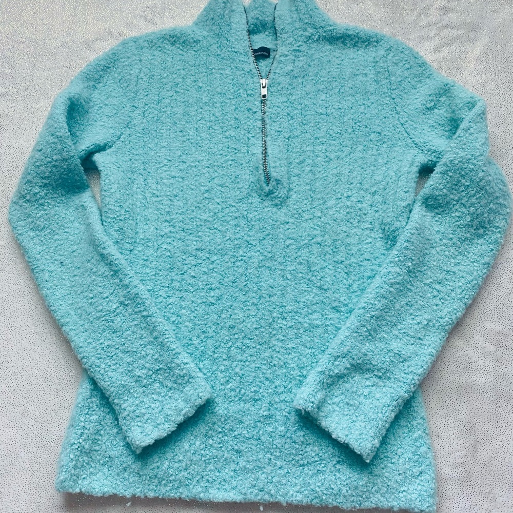 ⚡️moda international quarter zip !